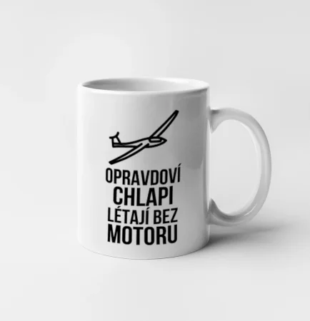 Opravdovi chlapi létají bez motoru