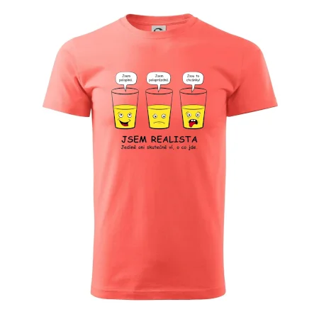Jsem realista - skleničky (Hana-creative)