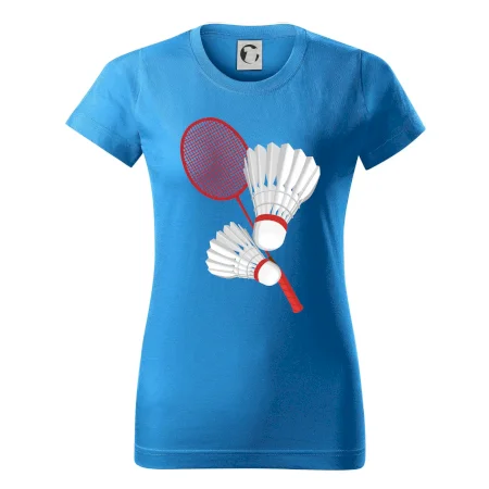 Badminton - pálka a košík