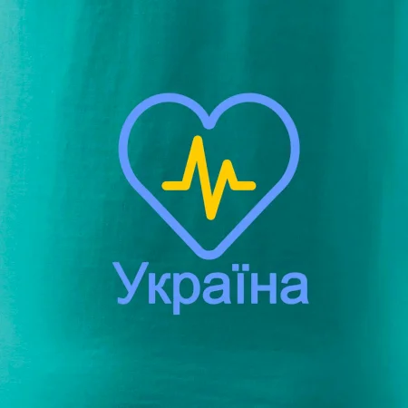 Moje srdce bije pro Ukrajinu - velké