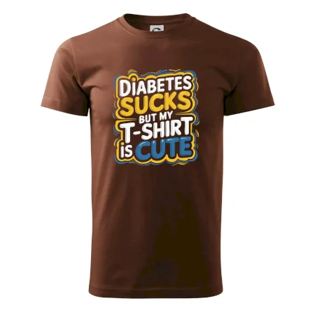 Diabetes sucks but my t-shirt is cute