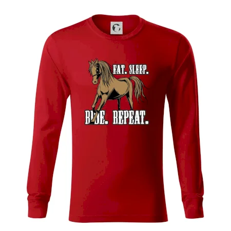 Eat Sleep Ride Repeat Western