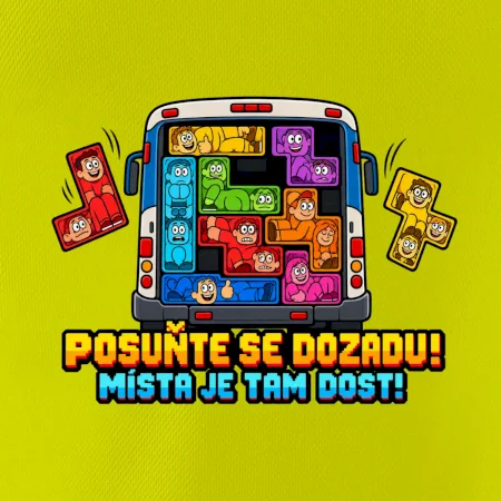 Posuňte se dozadu místa je tam dost