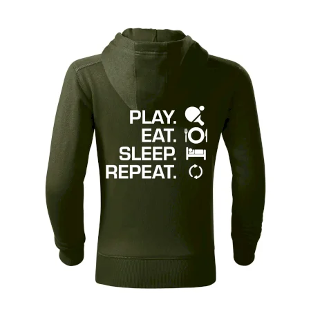 Stolní tenis - eat sleep