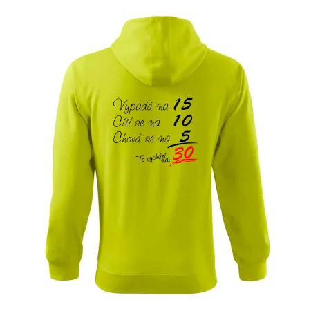 Vypadá, cítí se, chová se - 30 let
