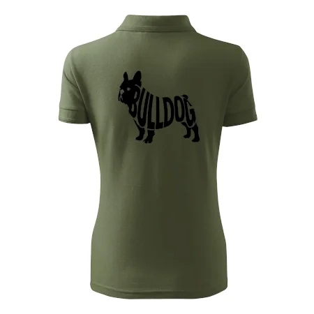 Bulldog  nápis v těle