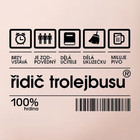 Čárový kód -  Řidič trolejbusu