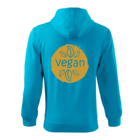 Vegan hnědá kruh