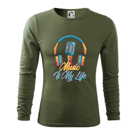 Music is my life sluchátka