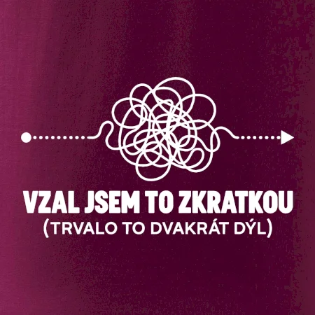 Vzal jsem to zkratkou