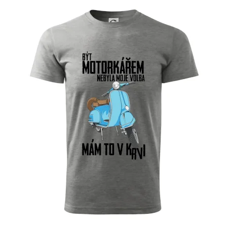 Být motorkářem nebyla moje volba skútr