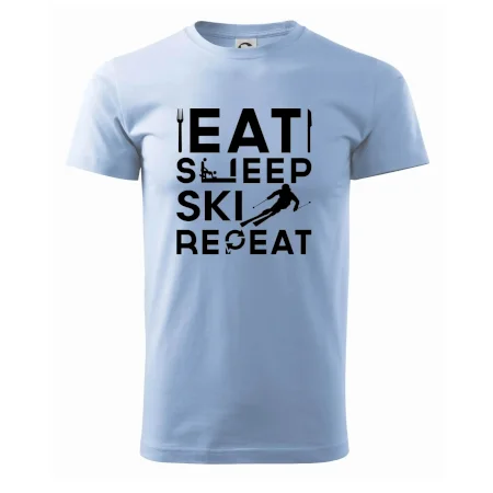 Eat sleep ski repeat