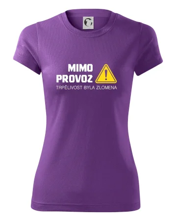 Mimo provoz - trpělivost byla zlomena