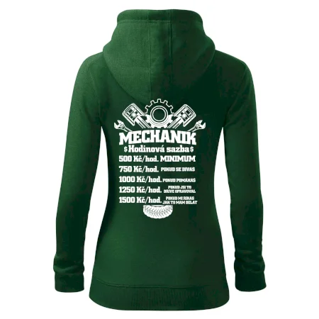 Mechanik - hodinová sazba