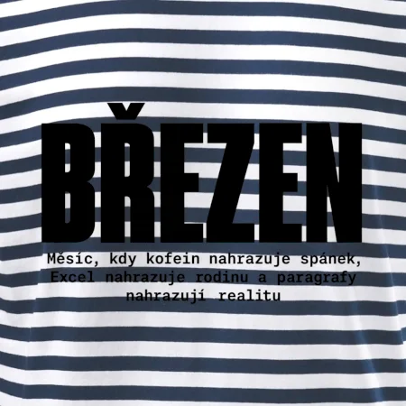 Březen kofein místo spánku