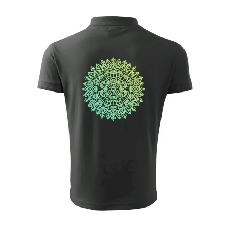 Mandala zelenožlutá
