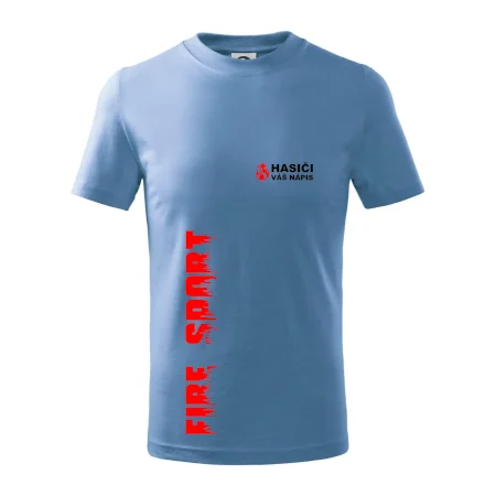 Hasiči (oheň,  Firesport, název sboru - vlastní nápis)