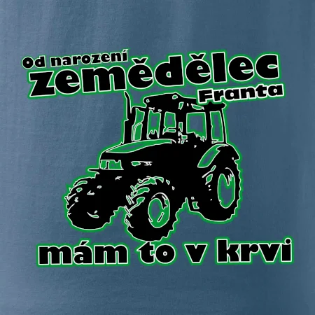 Od narození zemědělec, mám to v krvi - Jméno