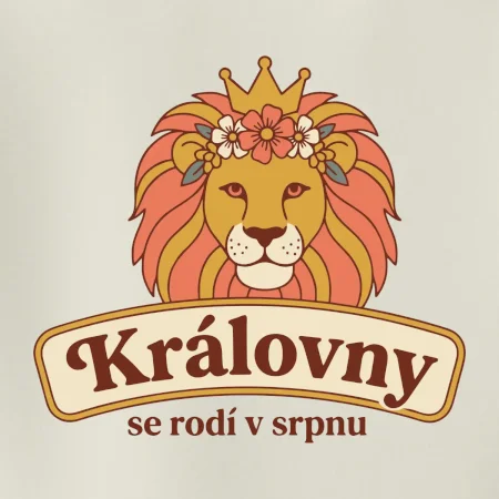Královny se rodí v srpnu  - barevný lev