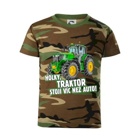 Holky, traktor stojí víc než auto