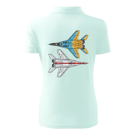 Mig 29 Fulcrum ze spoda a ze zhora