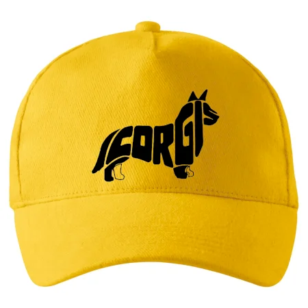 Corgi - nápis v těle
