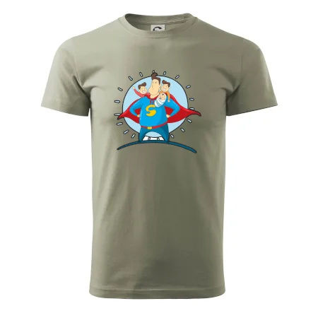 Táta superman - kluk, kluk a dítě