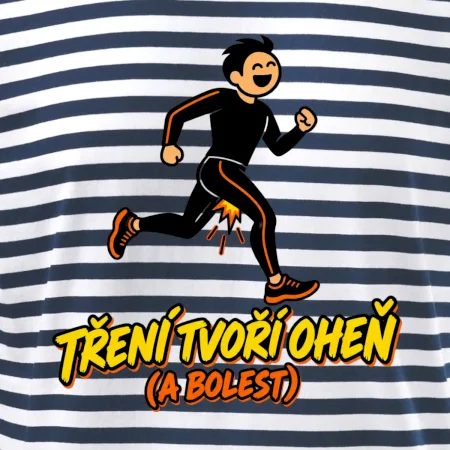 Běžecké tření tvoří oheň