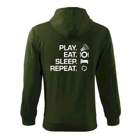Play Eat Sleep Repeat badminton