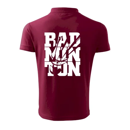 Badminton nápis