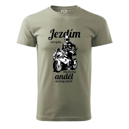 Silniční motorka - jezdím tak rychle, aby mi můj anděl strážný stačil