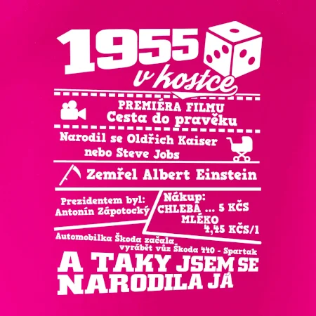 1955 v kostce