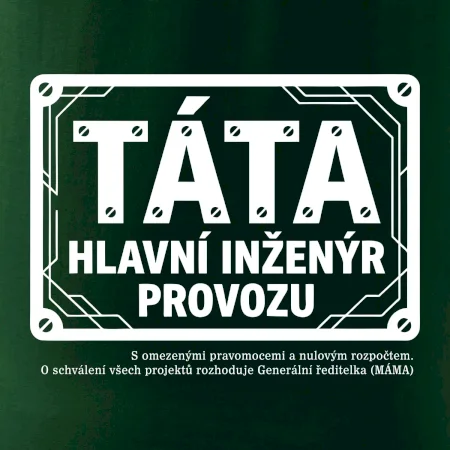 Táta hlavní inženýr provozu