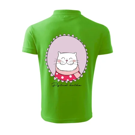 Pyšná kočka fialová