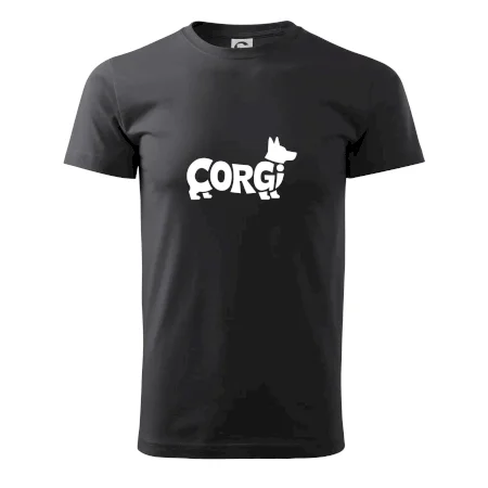 Corgi nápis v těle