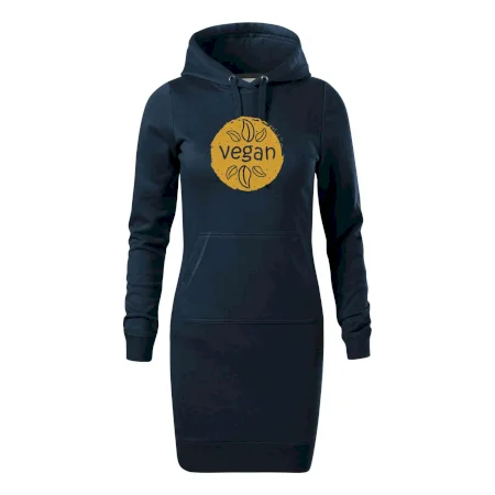 Vegan hnědá kruh