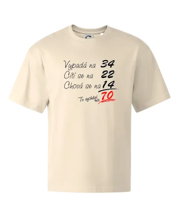 Vypadá, cítí se, chová se - 70 let