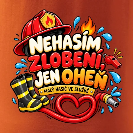 Nehasím zlobení jen oheň