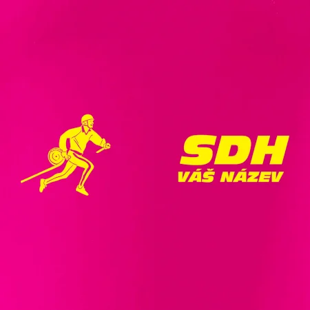 Hasičský sport SDH + váš název ŽLUTÁ