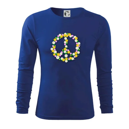 Peace symbol kopretiny