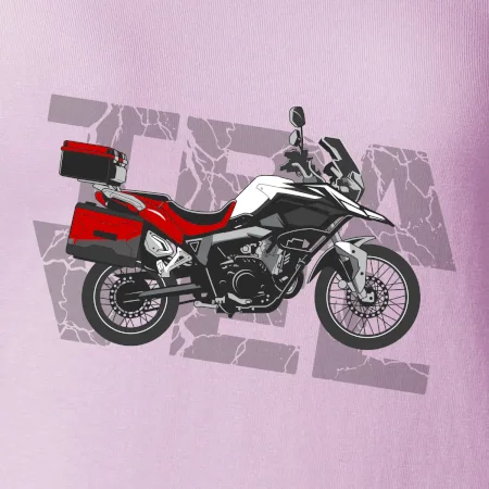 Cestovní enduro červená