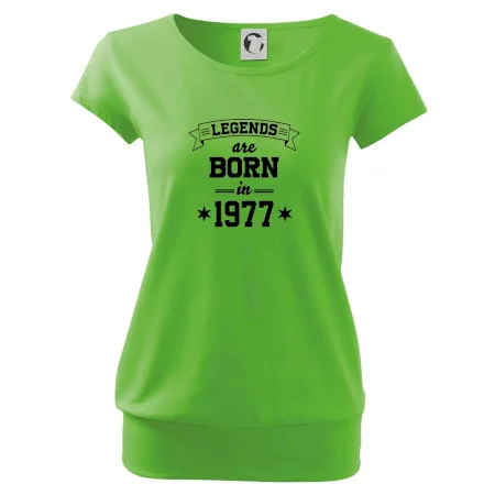 Legends are born in 1977