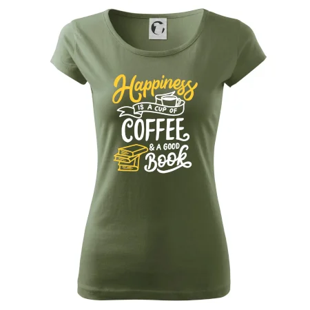 Happiness is a Cup of Coffee and a Good Book