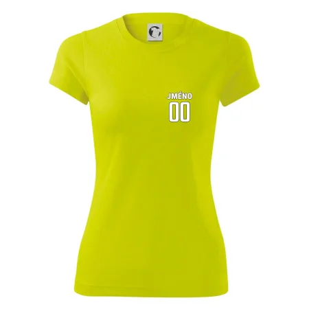 Florbalový  dres - vlastní jméno a číslo