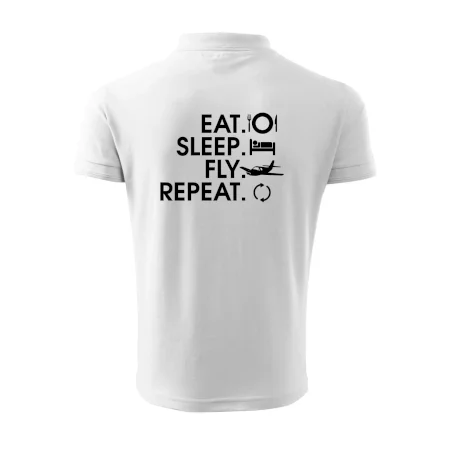 Eat sleep fly repeat