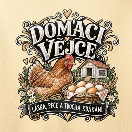 Domácí vejce z farmy