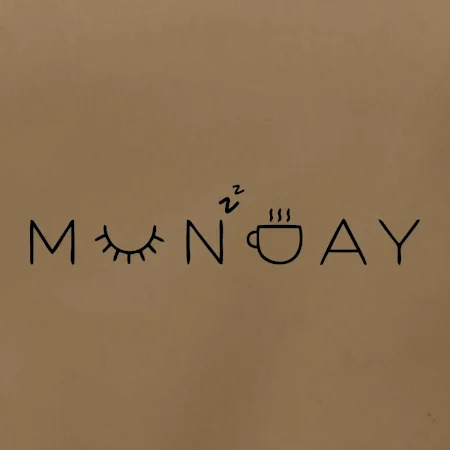 Monday nápis