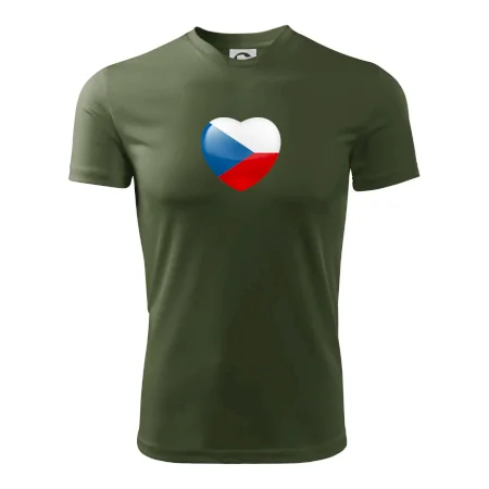 České srdce - vlajka