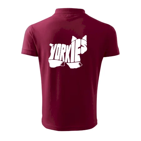 Jorkšírský teriér - Yorkie - Nápis v těle