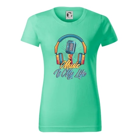 Music is my life sluchátka